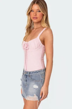 Carol Eyelet Bodysuit