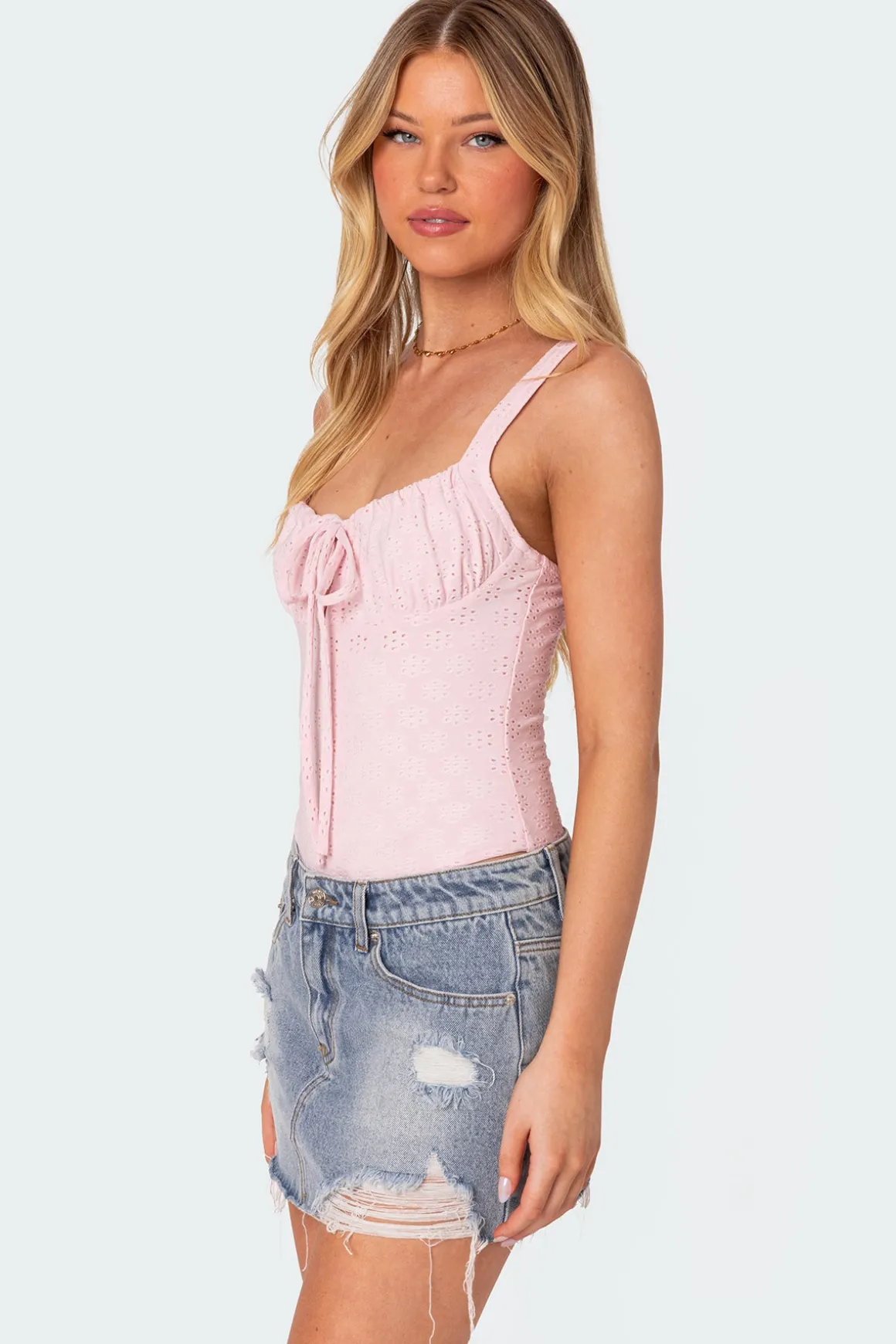 Carol Eyelet Bodysuit