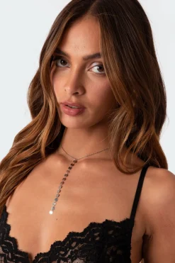 Cascading Sequin Necklace