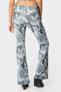 Casper Laced Flared Pants