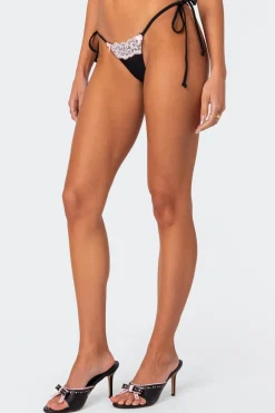 Cassey Lacey String Bikini Bottom