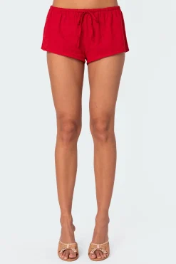 Cayenne Eyelet Micro Shorts