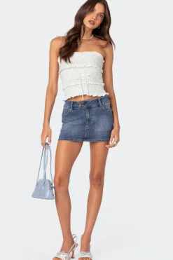 Cecily Strapless Knit Top