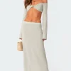 Celeste Low Rise Strap Maxi Skirt