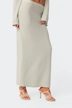 Celeste Low Rise Strap Maxi Skirt