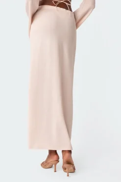 Celeste Low Rise Strap Maxi Skirt