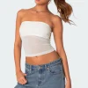 Celestia Sheer Mesh Tube Top