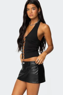 Chain Reaction Cut Out Top