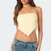 Chandelier Beaded Triangle Top