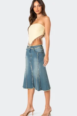 Chandelier Beaded Triangle Top