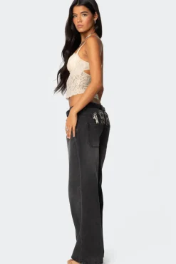 Charisma Sheer Lace Bra Top