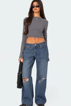 Charlee Striped Top