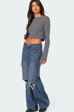 Charlee Striped Top