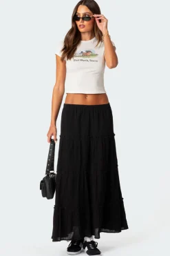 Charlotte Tiered Maxi Skirt