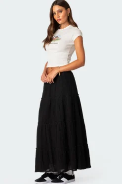 Charlotte Tiered Maxi Skirt