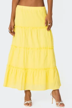 Charlotte Tiered Maxi Skirt