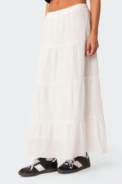 Charlotte Tiered Maxi Skirt