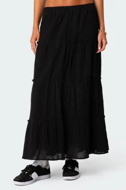 Charlotte Tiered Maxi Skirt
