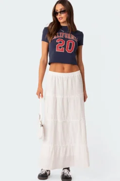 Charlotte Tiered Maxi Skirt