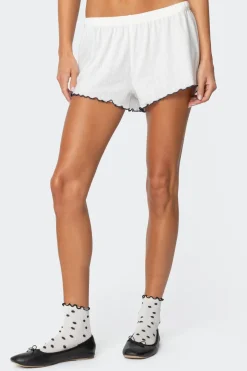 Chelsey Pointelle Shorts