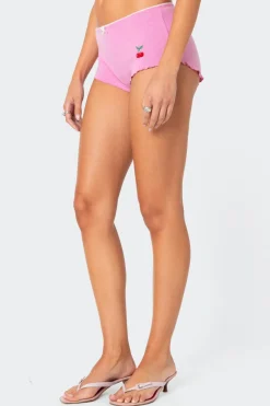 Cherrie Pointelle Shorts