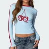 Cherry 8 Long Sleeve T Shirt