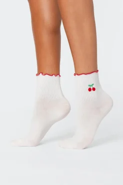 Cherry Socks