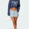 Chiara Denim Micro Skirt