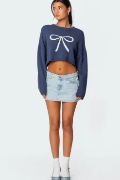 Chiara Denim Micro Skirt