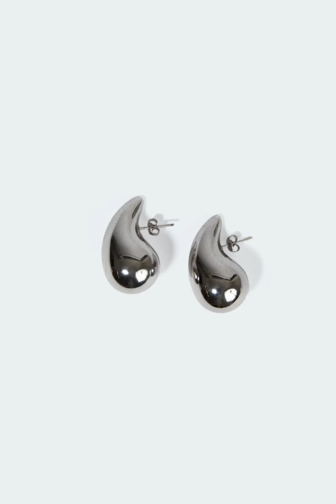 Chunky Droplet Stud Earrings