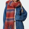 Chunky Striped Scarf
