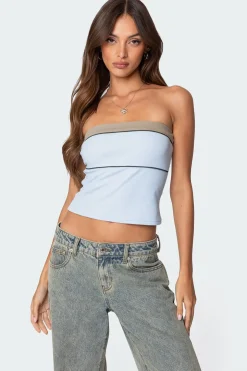 Ciara Ribbed Tube Top