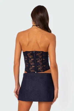 Cinch Sheer Lace Corset