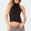 Clara Open Back Halter Top