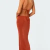 Clea Open Back Maxi Dress
