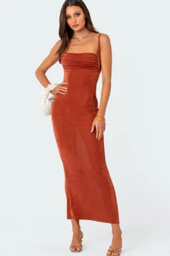 Clea Open Back Maxi Dress