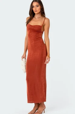 Clea Open Back Maxi Dress