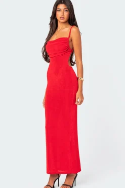 Clea Open Back Maxi Dress