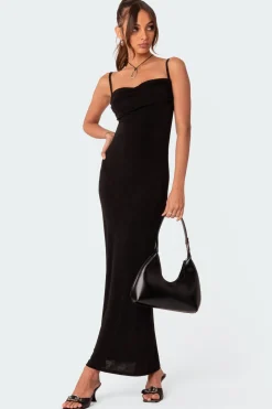 Clea Open Back Maxi Dress