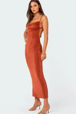 Clea Open Back Maxi Dress