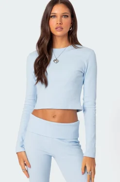Coffee Break Ribbed Top