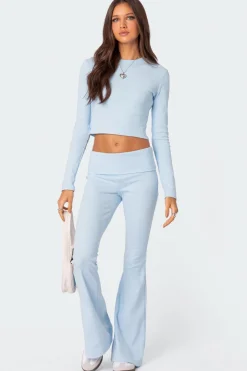 Coffee Break Ribbed Top