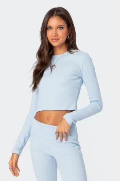 Coffee Break Ribbed Top