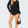 Comfort Club Knit Micro Shorts
