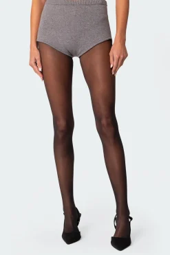 Comfort Club Knit Micro Shorts