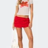 Constance Ruffled Mini Skirt