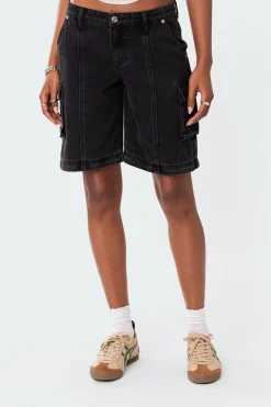 Convertible Two Piece Denim Cargo Pants