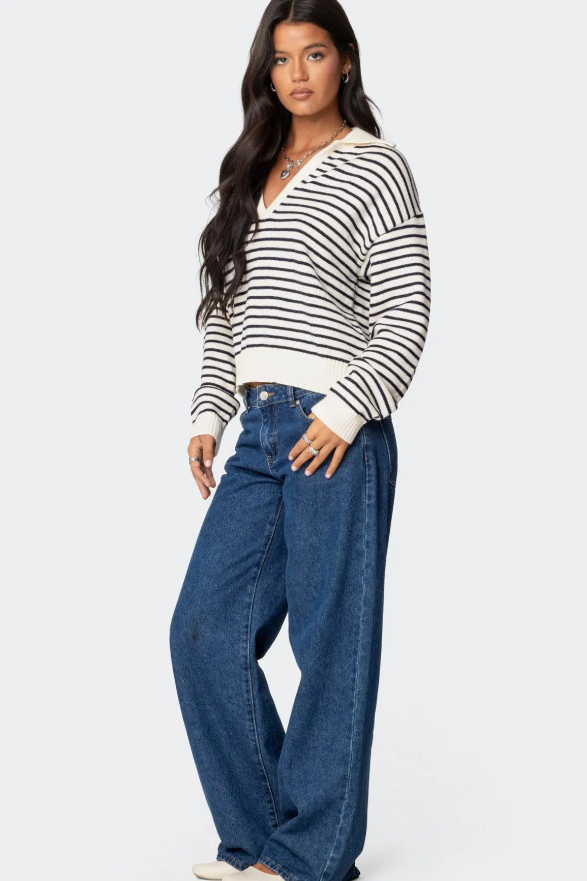 Copenhagen Oversized Striped Sweater