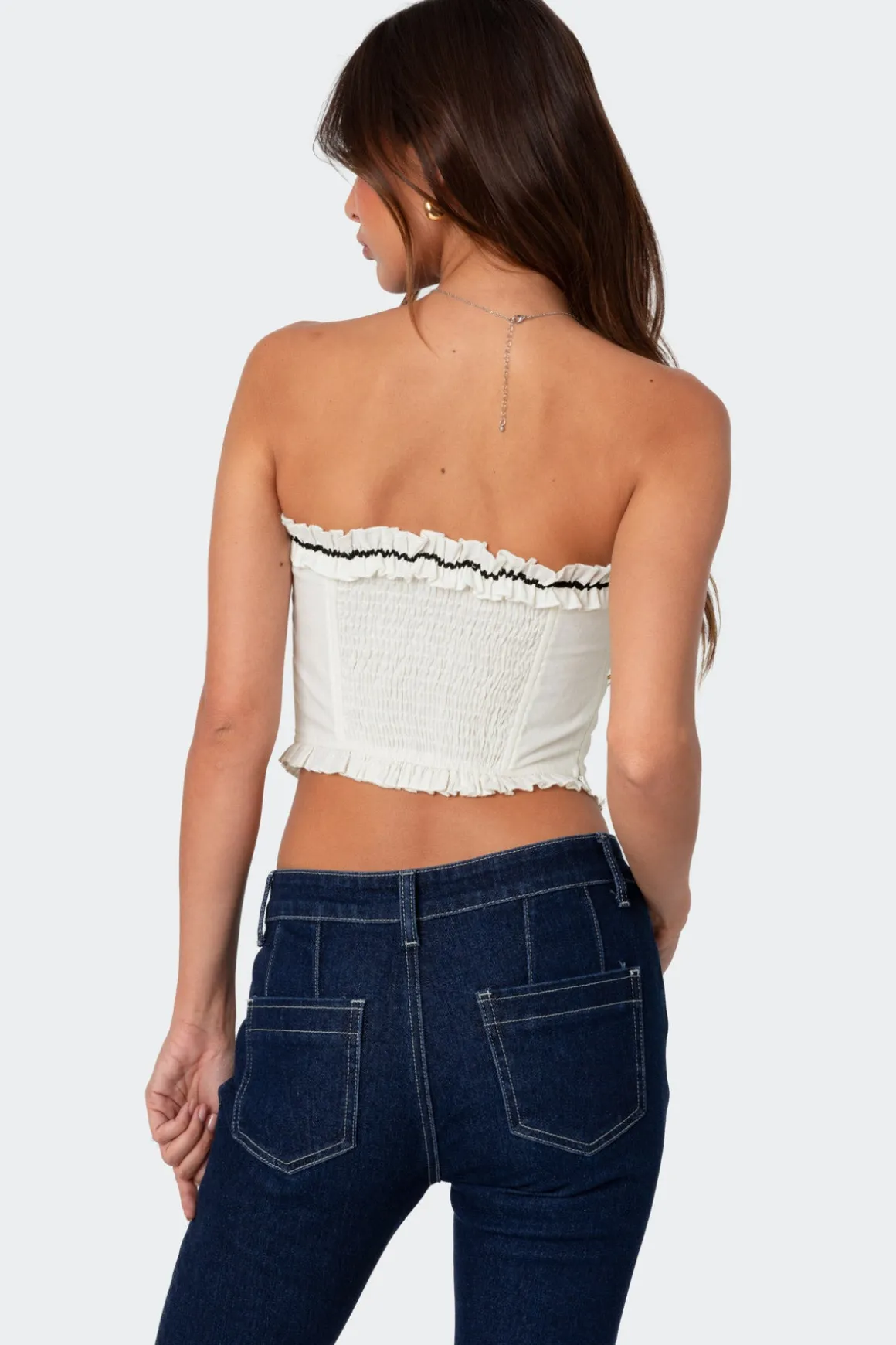 Coralie Ruffled Corset