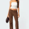 Corduroy Bootcut Flared Pants